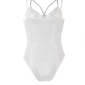 Body blanc grande taille Caprice (arrière)