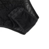 Body noir grande taille Agathe (4) Body noir grande taille Agathe (4)