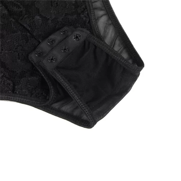 Body noir grande taille Agathe (4) Body noir grande taille Agathe (4)
