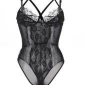 Body noir grande taille Agathe (6) Body noir grande taille Agathe (6)