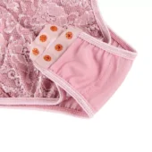Body rose parme grande taille Danaé (3)