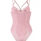 Body rose parme grande taille Danaé (4)