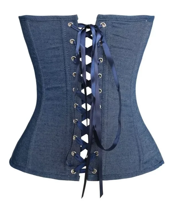 Corset Jeans Bleu Denim (2) Corset Jeans Bleu Denim