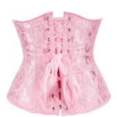 Corset Serre-taille Rose Brodé (5) Corset Serre-taille Rose Brodé