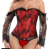 Corset avec Manches en Dentelle Shauna (1) Corset avec Manches en Dentelle Shauna