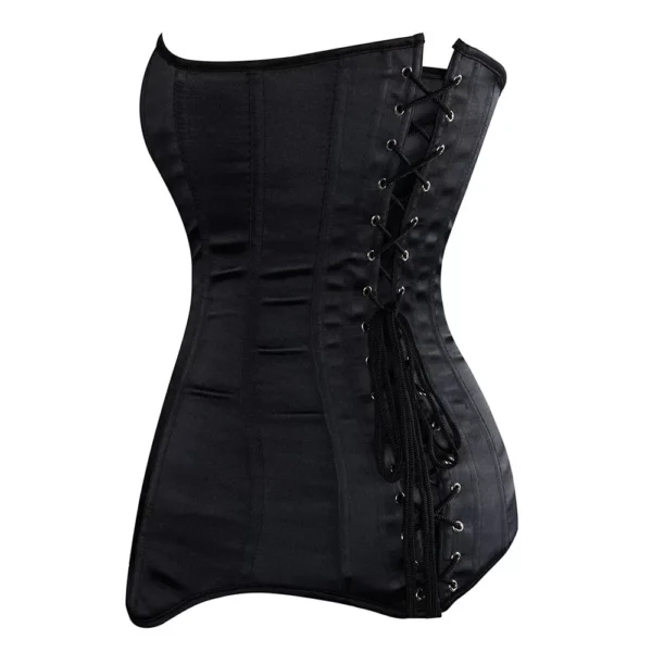 Corset Long Noir Dark Sin