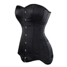 Corset Long Noir Dark Sin