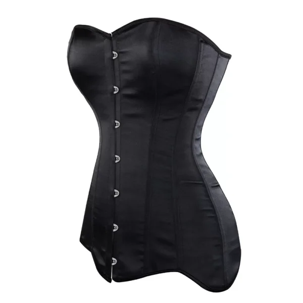 Corset Long Noir Dark Sin