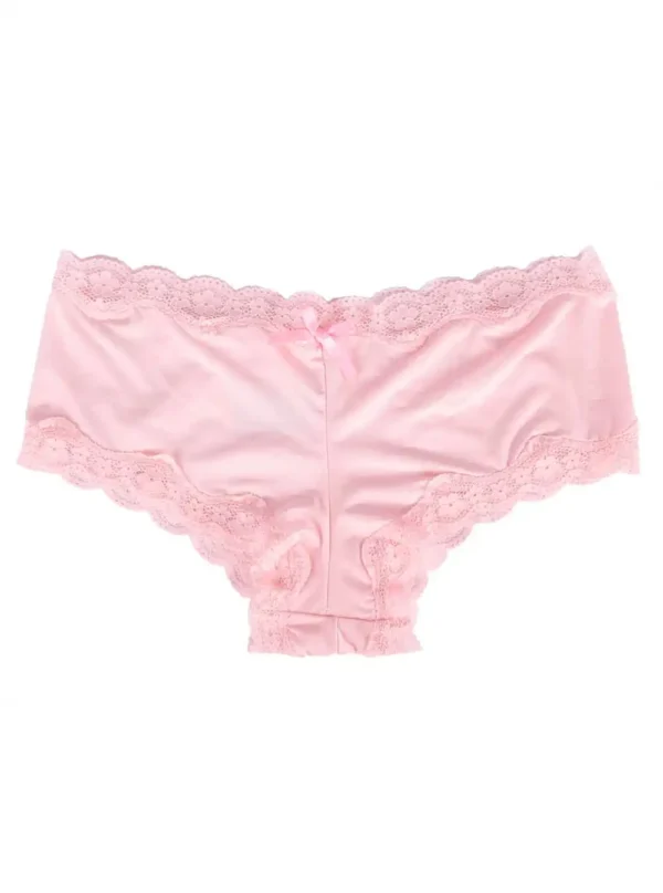 Culotte élégante satinée Anissa (rose, vue réelle) Culotte élégante satinée Anissa (rose, vue réelle)