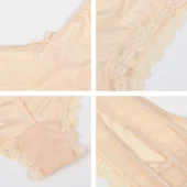 Culotte sexy à lanières Izïa (beige, nude)