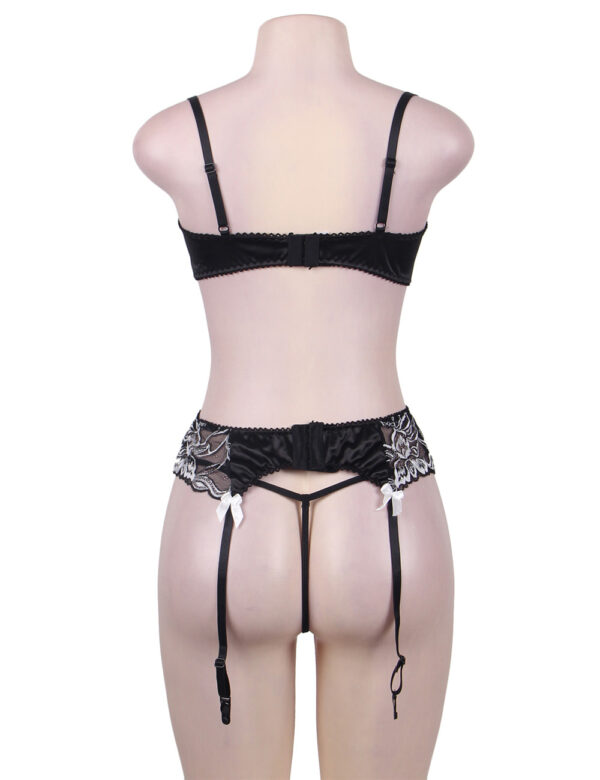 Ensemble seins-nus et Jarretelles Crystal (4) Ensemble seins-nus et Jarretelles Crystal