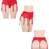 Porte jarretelles 6 attaches Vintage