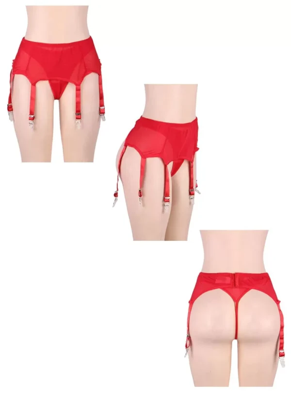 Porte jarretelles 6 attaches Vintage