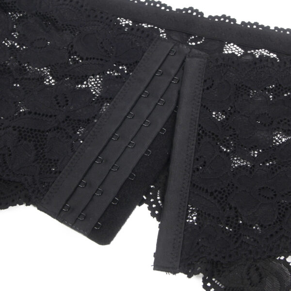 Porte-jarretelles pin-up en dentelle Noor noir (10) Porte-jarretelles pin-up en dentelle Noor