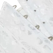 Serre-taille Blanc Brodé (7) Serre-taille Blanc Brodé