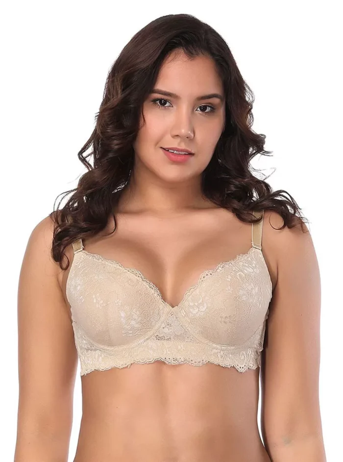 Soutien-Gorge Sportif Boolavard - Dentelle Sans Armature - 96% Polyamide 4% Élasthanne - Multi-Couleurs
