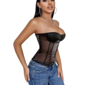 Bustier Sculptant Noir Havah