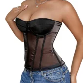 Bustier Sculptant Noir Havah