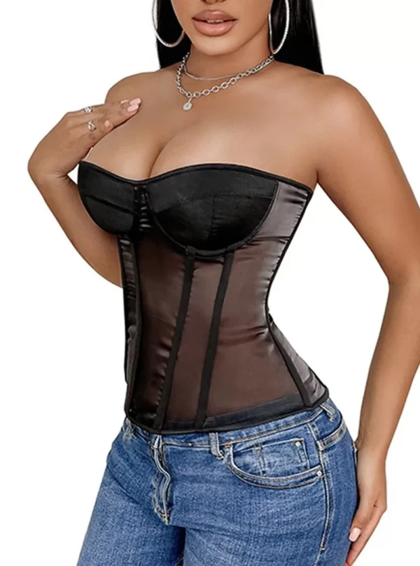 Bustier Sculptant Noir Havah