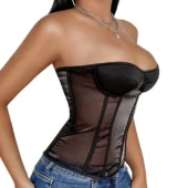 Bustier Sculptant Noir Havah