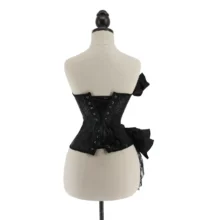 Corset Noir Bouquet des Ténèbres (6) Corset Noir Bouquet des Ténèbres