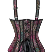 Corset patchwork Freya, laçage dos — Shivaleecious