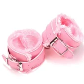 Menottes cuir et fourrure (4) Menottes cuir et fourrure