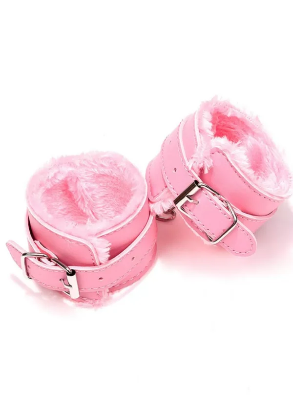 Menottes cuir et fourrure (4) Menottes cuir et fourrure