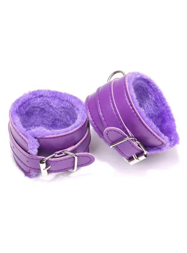 Menottes cuir et fourrure (5) Menottes cuir et fourrure