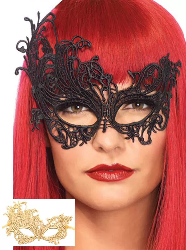 Bandeau pour les yeux noir ou or Mystery (1)