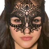 Masque en Dentelle Noir Attraction (1) Masque en Dentelle Noir Attraction (1)