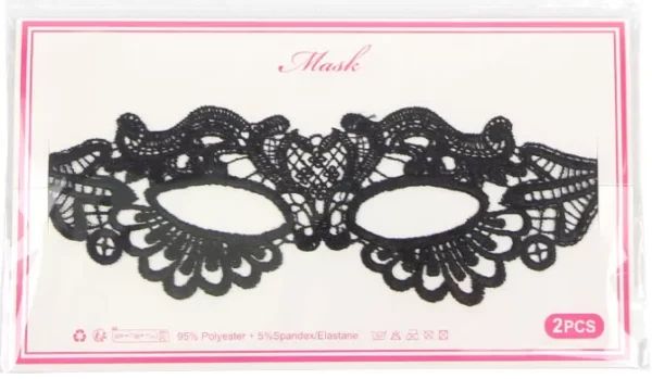 bandeau pour les yeux loup noir (2)