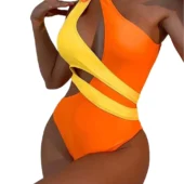 Monokini Bi-color Sierra (face orange)