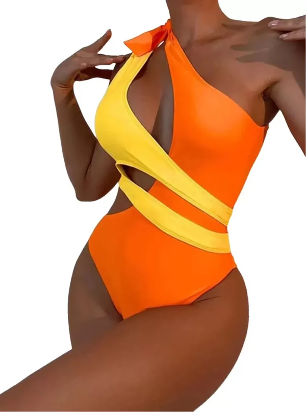 Monokini Bi-color Sierra (face orange)