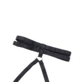 Ensemble sexy en velours noir Intense