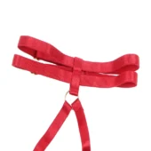 Lingerie en velours rouge Ruby (ras le cou) Lingerie en velours rouge Ruby (ras le cou)
