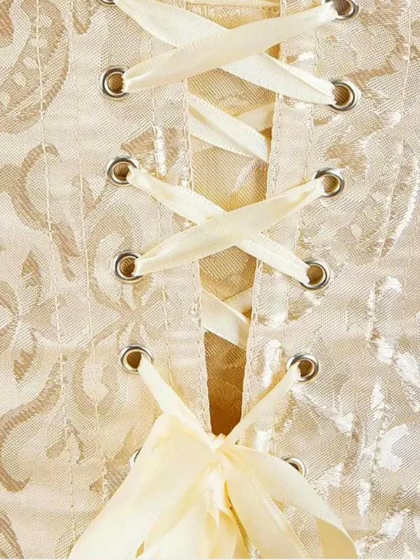 Corset jaune doré (4)