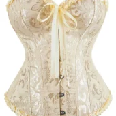 Corset jaune doré (6)