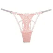 string brodé chic Amalia (rose)