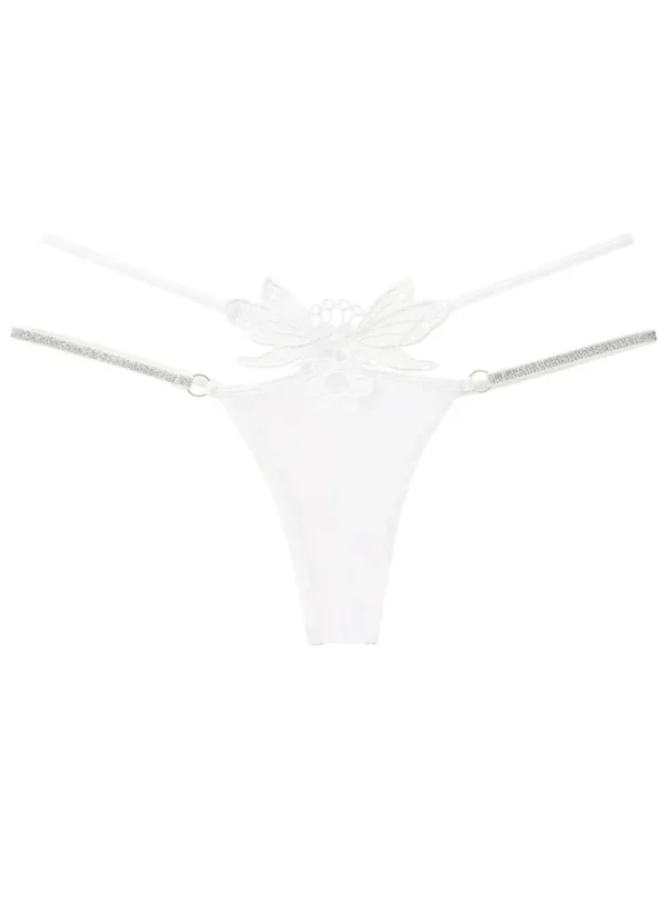 String sexy double lanières papillon et strass (7)