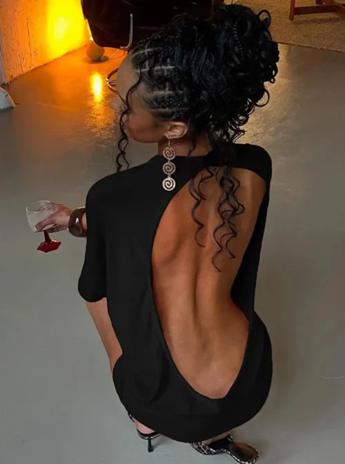 Robe sexy dos nu intégral Séléné