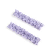 Body dentelle bicolore à nœuds et jarretières violet (7) Body dentelle bicolore à nœuds et jarretières