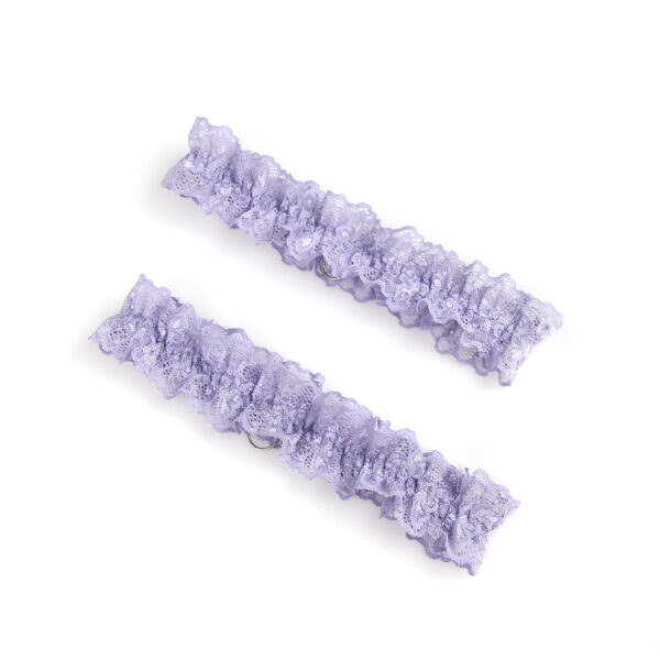 Body dentelle bicolore à nœuds et jarretières violet (7) Body dentelle bicolore à nœuds et jarretières