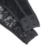 Body dentelle corseté épaules dénudées noir (4) Body dentelle corseté épaules dénudées