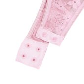 Body dentelle romantique jarretières Rose (2) Body dentelle romantique jarretières