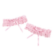 Body dentelle romantique jarretières Rose (5) Body dentelle romantique jarretières