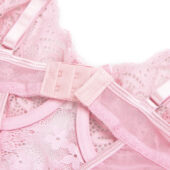 Body dentelle romantique jarretières Rose (7) Body dentelle romantique jarretières