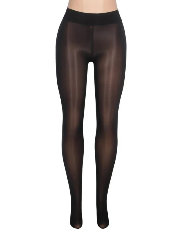 Collants noirs classiques taille haute