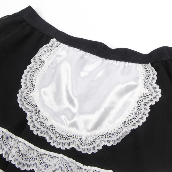 Costume de soubrette effet cuir Noémie (9) Costume de soubrette effet cuir Noémie