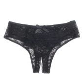 Culotte Ouverte Entrejambe Dentelle Noir (3) Culotte Ouverte Entrejambe Dentelle